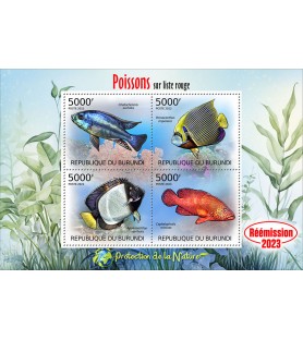 BURUNDI - 2023 - Fishes -...