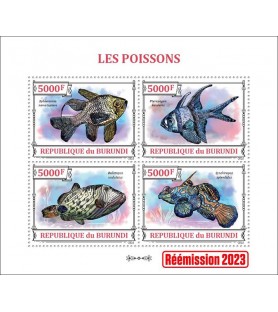 BURUNDI - 2023 - Fishes -...