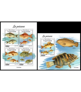 TOGO - 2023 - Fishes -...