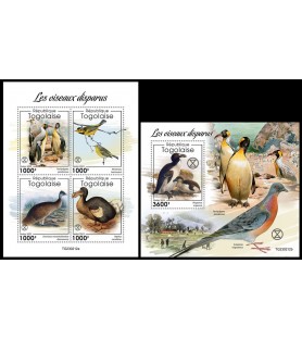 TOGO - 2023 - Extinct Birds...