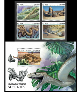 ANGOLA - 2018 - Serpenti -...