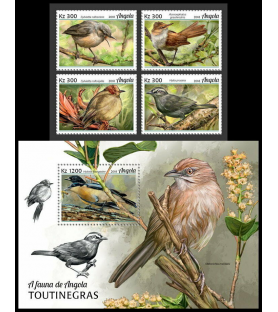 ANGOLA - 2018 - Warblers -...