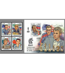 ANGOLA - 2019 - Šah -...