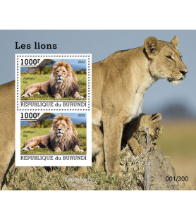 BURUNDI - 2022 - Lion -...