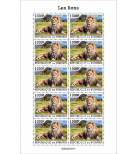 BURUNDI - 2022 - Lion -...