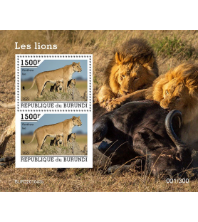 BURUNDI - 2022 - Lion -...