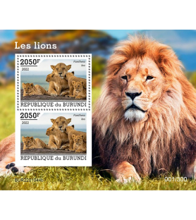 BURUNDI - 2022 - Löwe -...