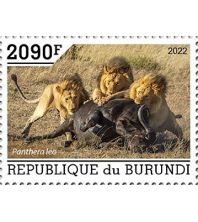 BURUNDI - 2022 - Löwe -...