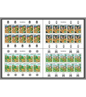 ANGOLA - 2019 - Skavti - 4x...