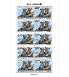 BURUNDI - 2022 - Leopardo -...