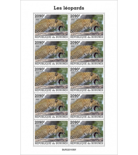 BURUNDI - 2022 - Leopardo -...