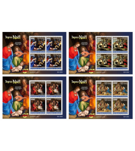 BURUNDI - 2022 - Božič - 4x...