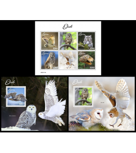 LIBERIA - 2022 - Owls -...