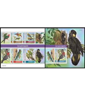 GUINEA - 2022 - Parrots -...