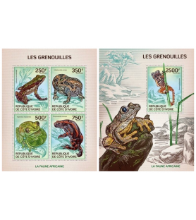 IVORY COAST - 2014 - Frogs...