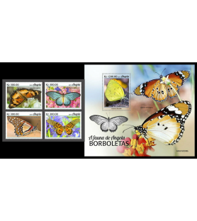 ANGOLA - 2019 - Metulji -...