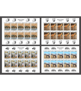 ANGOLA - 2019 - Hyänen - 4x...