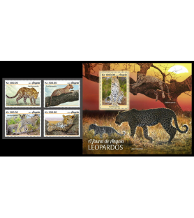 ANGOLA - 2019 - Leoparden -...