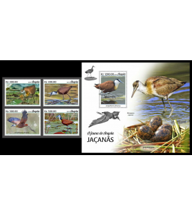 ANGOLA - 2019 - Ptice,...