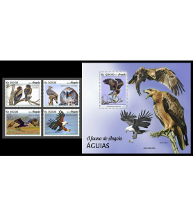 ANGOLA - 2019 - Birds,...
