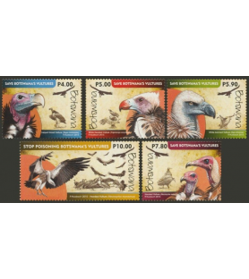 BOTSWANA - 2015 - Vögel,...