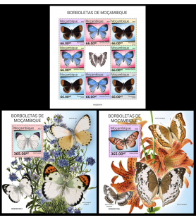 MOZAMBIK - 2022 - Metulji -...
