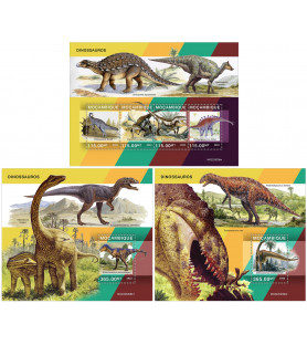 MOZAMBIK - 2022 - Dinozavri...