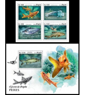 ANGOLA - 2018 - Fishes - Mi...
