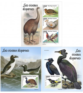 TOGO - 2022 - Extinct Birds...