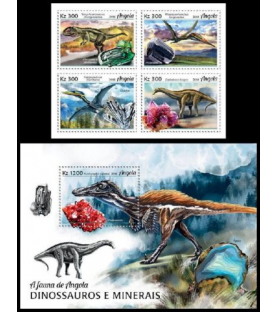 ANGOLA - 2018 - Dinozavri,...