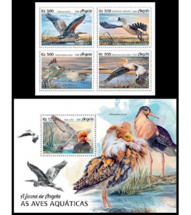 ANGOLA - 2018 - Water Birds...