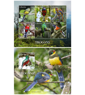LIBERIA - 2022 - Birds,...