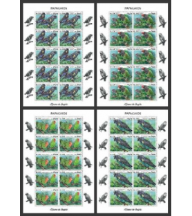 ANGOLA - 2018 - Parrots -...