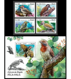 ANGOLA - 2018 - Woodpeckers...