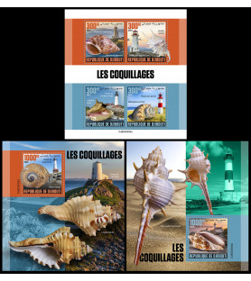 DJIBOUTI - 2023 - Školjke -...