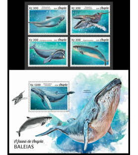 ANGOLA - 2018 - Whales - Mi...